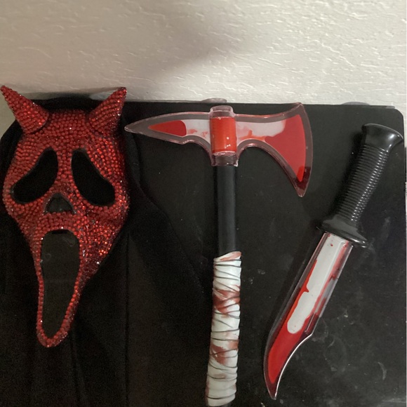 Red diamond screen mask - Picture 4 of 5